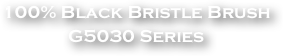 100% Black Bristle Brush
G5030 Series